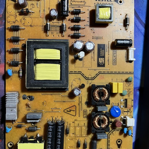 Vestel 17IPS72 TV Power Supply used, compatible with multiple brands