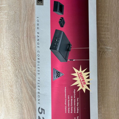 Long range cordless telephone new in box