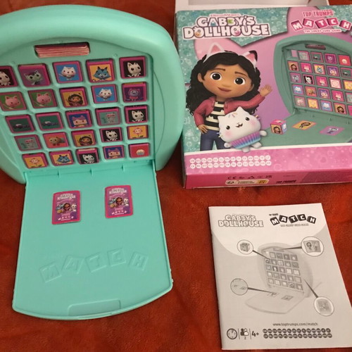 Gubbys Dollhouse board games and puzzles like new