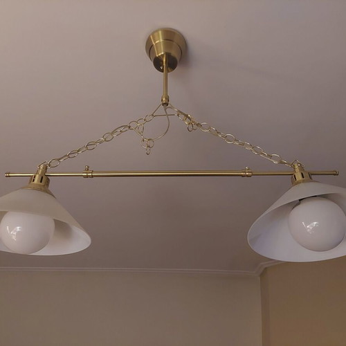 Vintage pendant light fixture