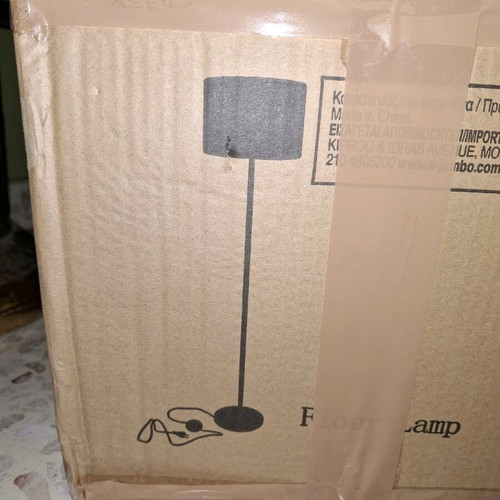 Floor lamp black new
