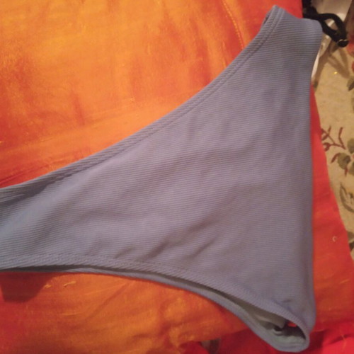 Swimwear bottom used, blue turquoise, size S