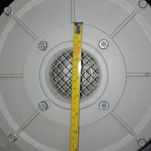 Three-phase blower 0.075 kW used, 230/400V, Germany