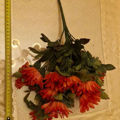 Artificial flowers decorative bouquet 40 cm like new