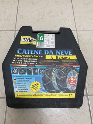 Αλυσίδες χιονιού Lampa Νο 6, 9mm, τύπου ρόμβου
