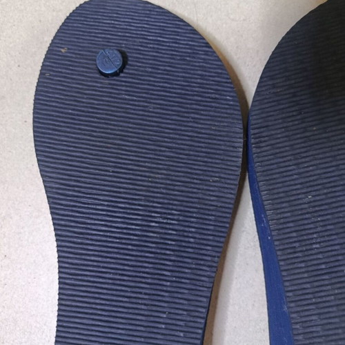 Havaianas Slim Wedge flip flops size 41 new, dark blue