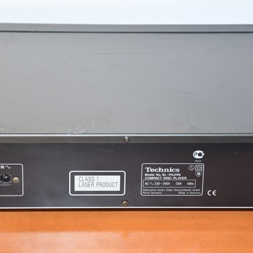 Technics SL-PG390 CD player used with new laser and belt