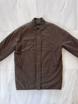 Zara jacket used, brown and green, size M