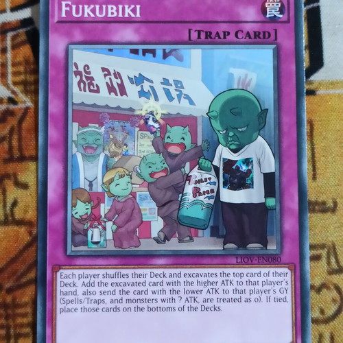 Fukubiki Yu-Gi-Oh! Normal Trap κάρτα σαν καινούργιο