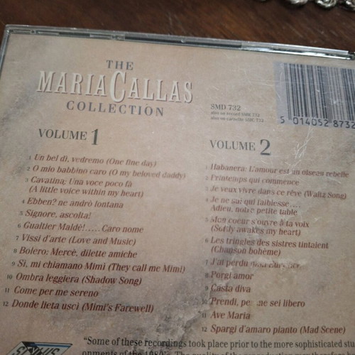Maria Callas double CD in good condition