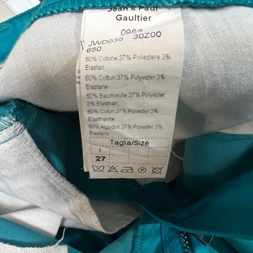 Paul Gaultier Bermuda shorts like new, size S 36 8, made in Italy