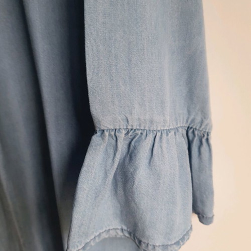 Esmara dress medium 38 turquoise like new, denim style