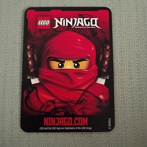 Lego Ninjago Roundhouse Kick card like new, authentic