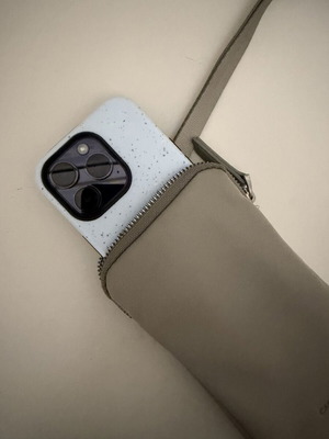 Carpisa Mini Crossbody Τσαντάκι Ώμου Σαν Καινούργιο Taupe