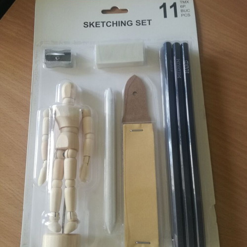 Sketching set new, 11 pieces