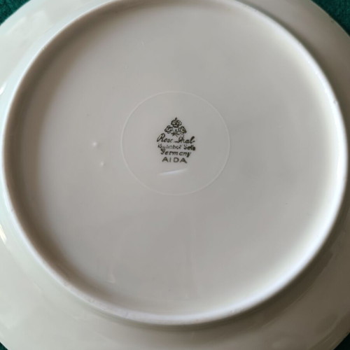 Vintage Rosenthal dessert set like new, 6 small and 1 large plate