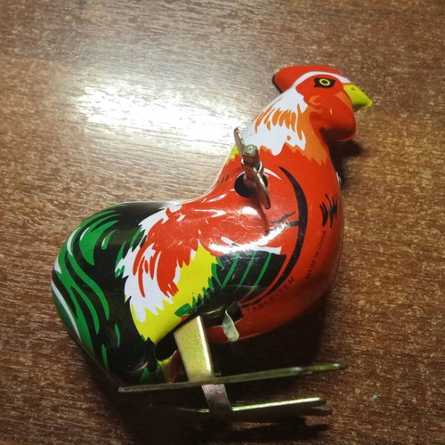 Tin toy replicas used, non-functional for decoration