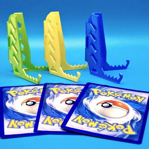 3d printed pokemon card stand Trading Card Wall Mounts for Collectors