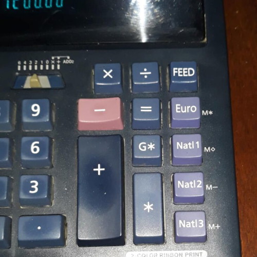 Casio DR-320ER professional calculator like new