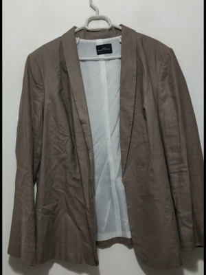 Blazer like new, elegant spring beige jacket size XXXL