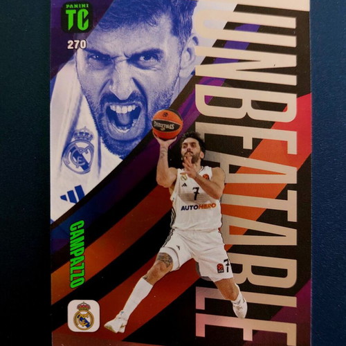 Panini Euroleague Top Class 2025 #270 Campazzo card new