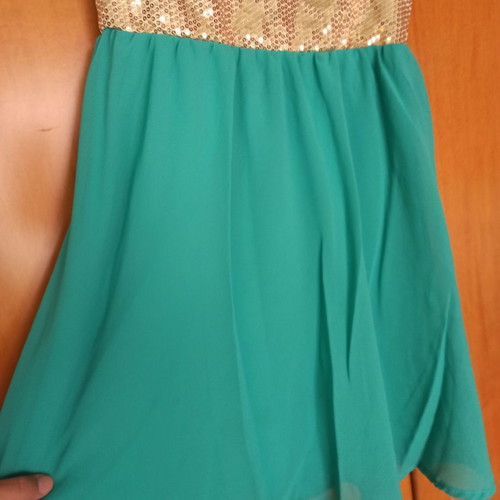 Dress formal mini petrol size M worn once