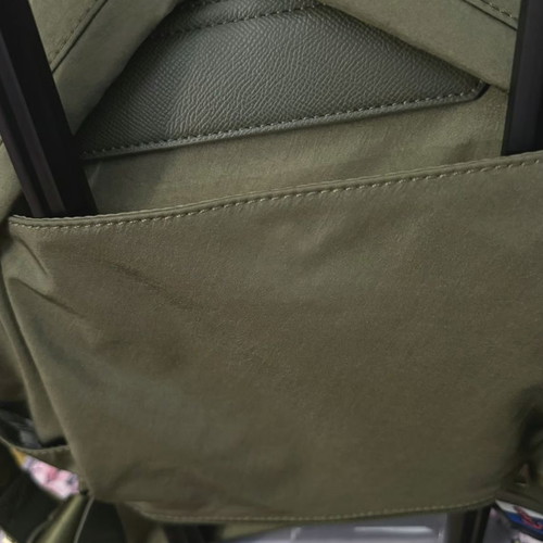 Madison West Nylon Backpack olive green like new