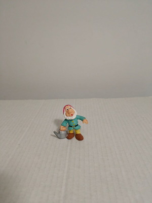 Mini Gnome Figure with Watering Can like new