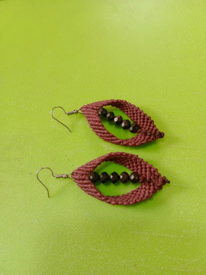 Handmade earrings available in all colors