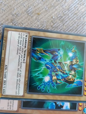 Yu-Gi-Oh Elemental HERO Sparkman like new