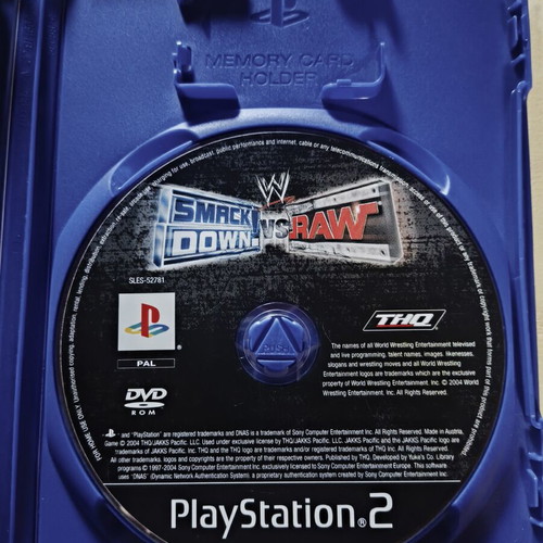 WWE SmackDown! vs. Raw PS2 game