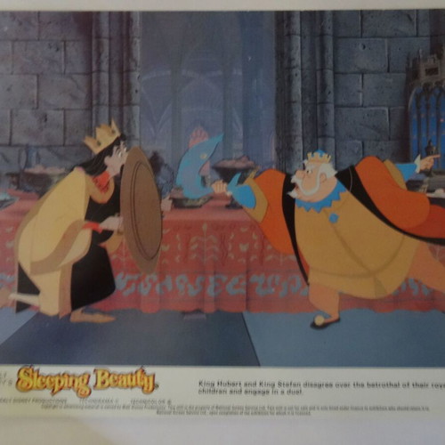 Sleeping Beauty Disney authentic movie photos set of 6, like new