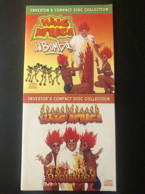 King Africa La Bomba & Pachanga 2 music CDs like new, Latin