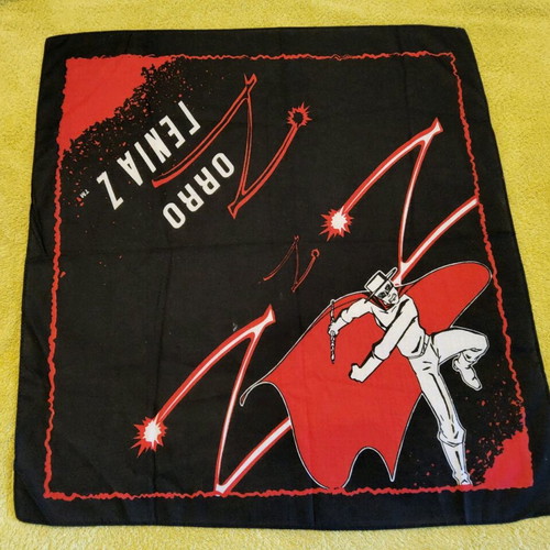 Zorro kids scarf new, multicolor, 50×50cm, 100% cotton