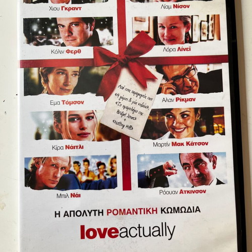 Love Actually DVD used with subtitles, 2003 romantic comedy