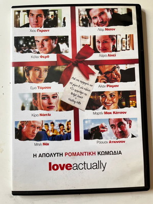 Love Actually DVD used with subtitles, 2003 romantic comedy