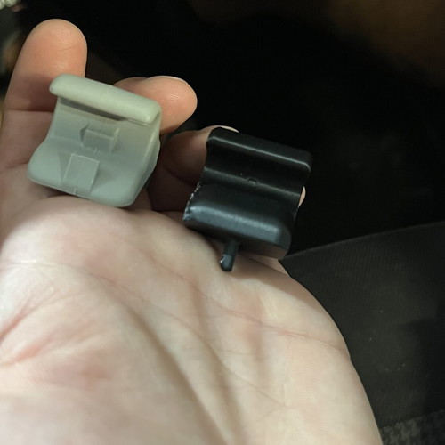 Hyundai sunvisor clips set 2009-2014 new, 2 pieces