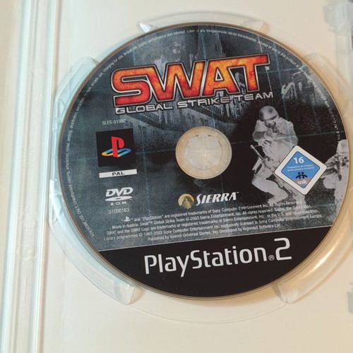 SWAT Global Strike Team PS2 game