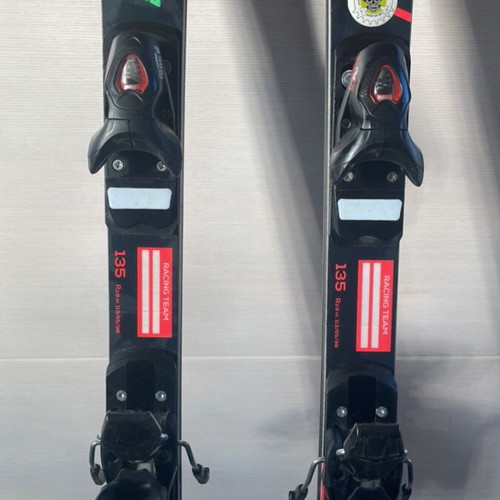 Rossignol Hero SL Pro 135 used with bindings carbon