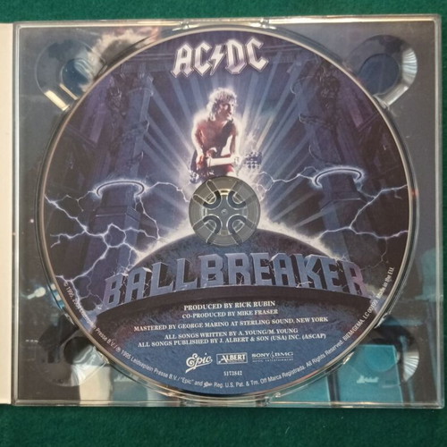 Ballbreaker (1995) CD by AC/DC like new, rock
