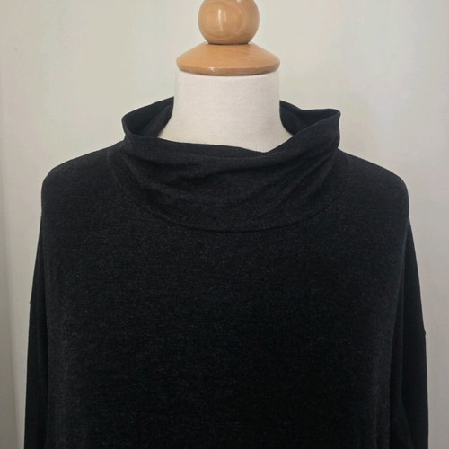 Jersey type blouse used one size gray A.L.E.