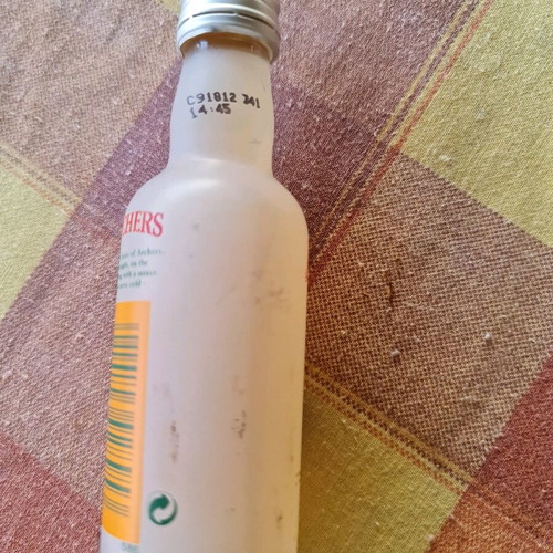 Archers Peach Schnapps collectible miniature used 5cl