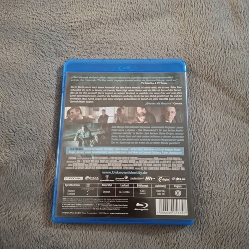 Unknown Identity Blu-Ray movie