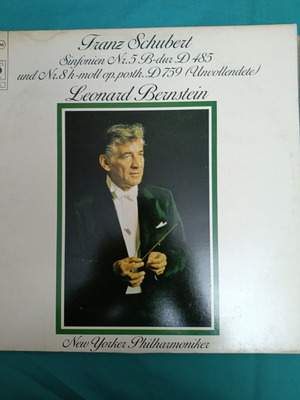 Franz Schubert Leonard Bernstein New Yorker Philharmoniker vinyl like new