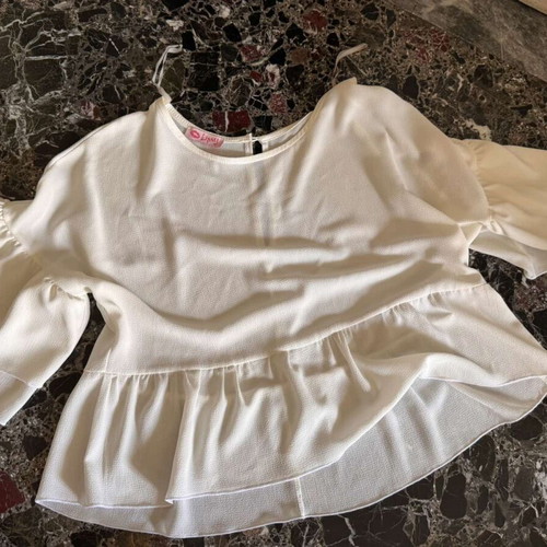 Lipsy London women's summer blouse white like new size M
