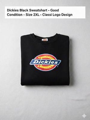 Dickies sweatshirt used black 2XL