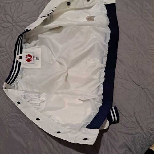 Varsity kids jacket Lousy Livin new, white and blue