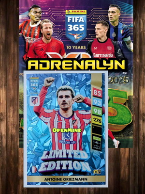 Κάρτα Antoine Griezmann Limited Edition Fifa 365 2025 Andrenalyn XL καινούργια