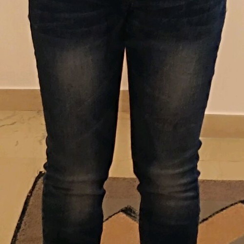 Low-rise jeans like new, size XS, blue