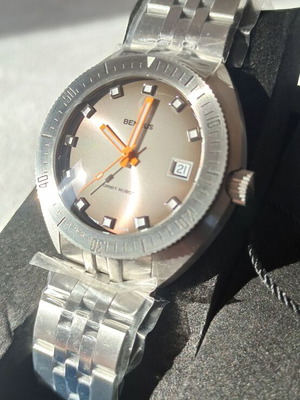 Benrus Orbit Robot Swiss automatic watch new, gray